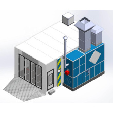 AA4C Spray booth with heat recovery   AA-SB601